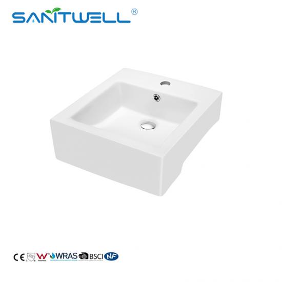 Square Ceramic wash sink