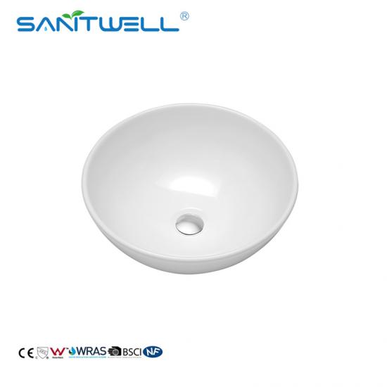 Hand wash ceramic counter top basin