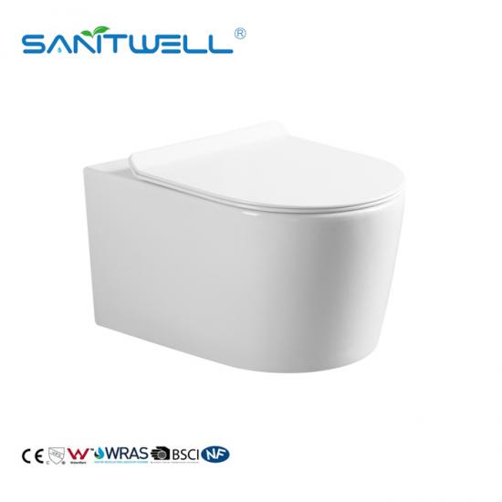 wall hung toilet pan