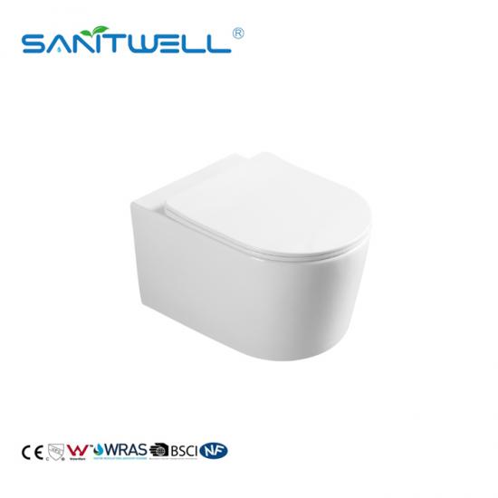 wall hung toilet pan