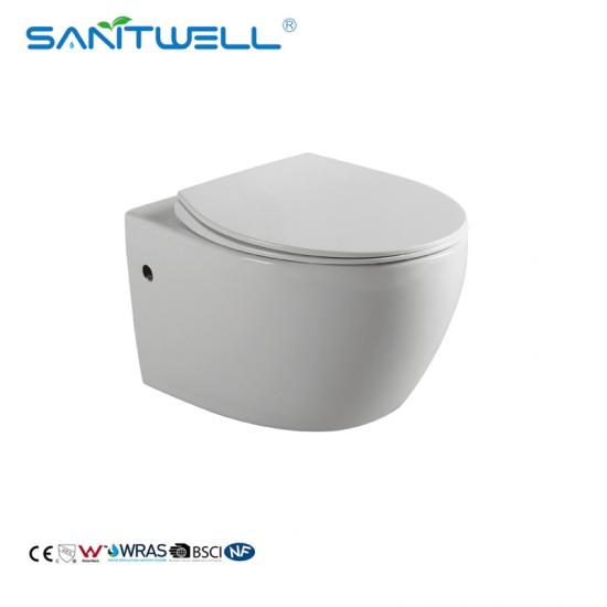 Modern Wall-Mounted Toilet