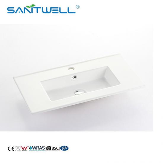 sanitary basin with cabinet