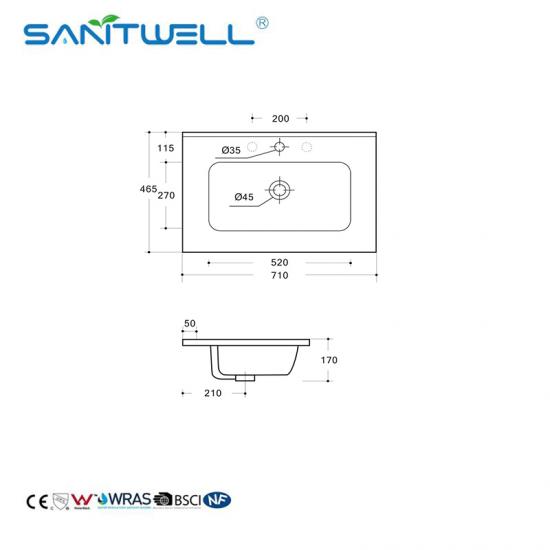  cabinet sink