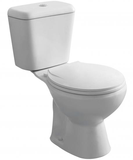 two piece commode