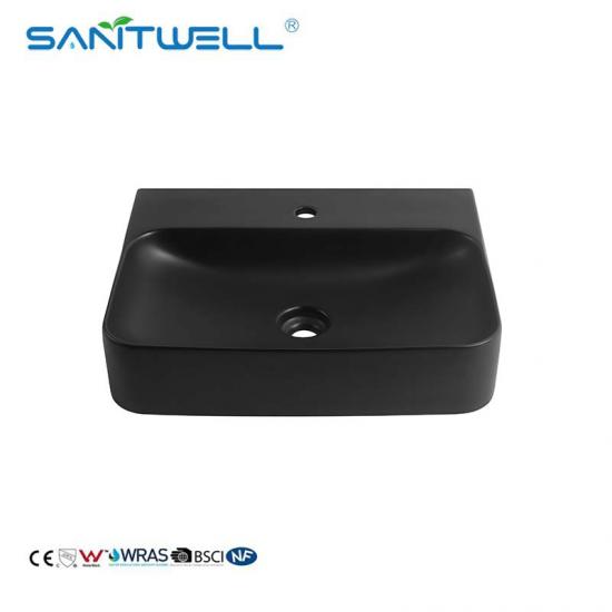 matt black wash basin