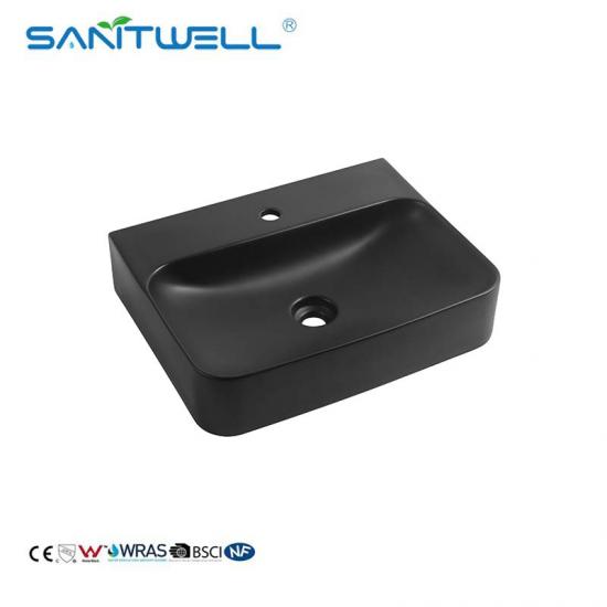 matte black wash basin