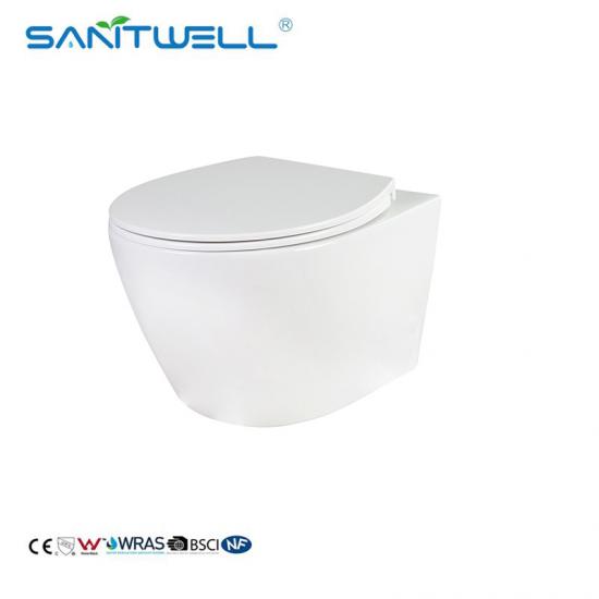 Tornado Flushing Wall Hung Toilet