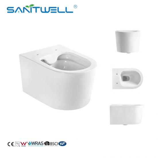 wall mounted toilet