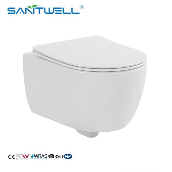 wall hung toilet