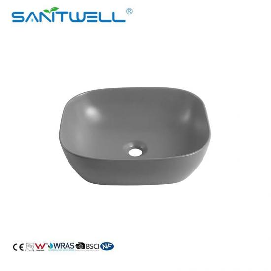 Deep grey wash basin