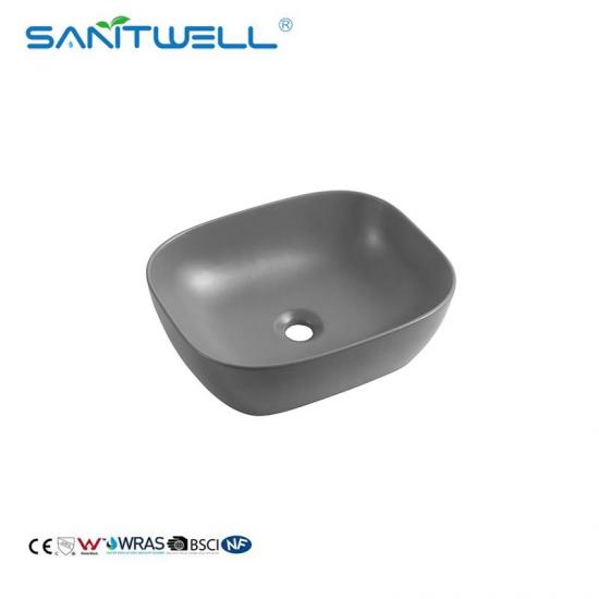 Deep grey wash basin