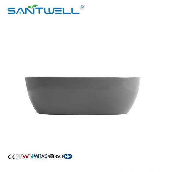Deep grey wash basin
