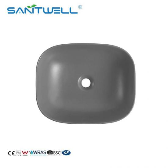 Deep grey wash basin