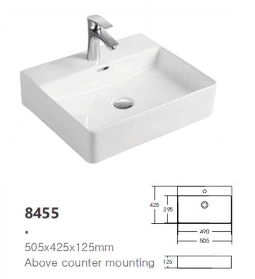 Countertop wash basin