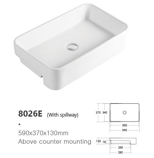 Countertop wash basin
