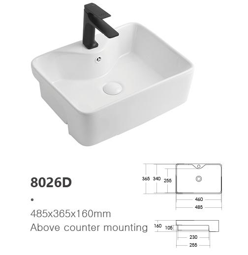 Countertop wash basin