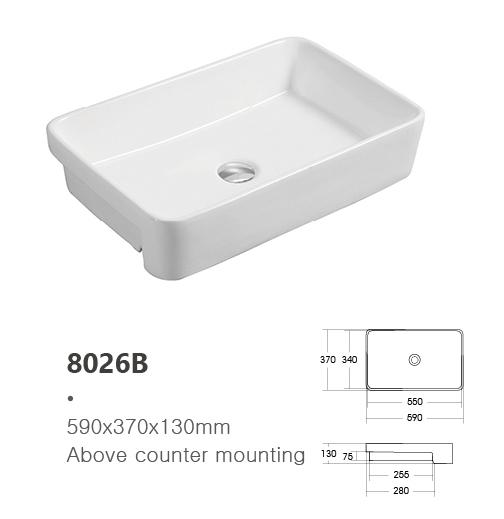 Countertop wash basin