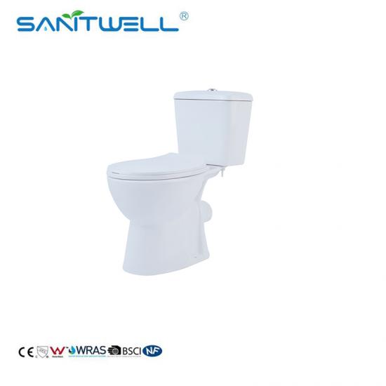Two pieces toilet