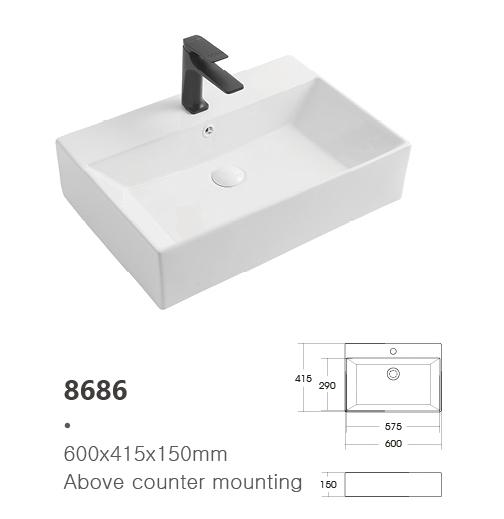 Countertop wash basin