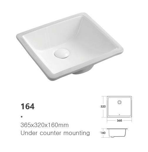 Ceramic wash basin