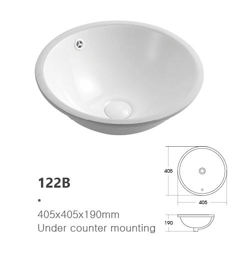 Semi Recessed Wash Basin