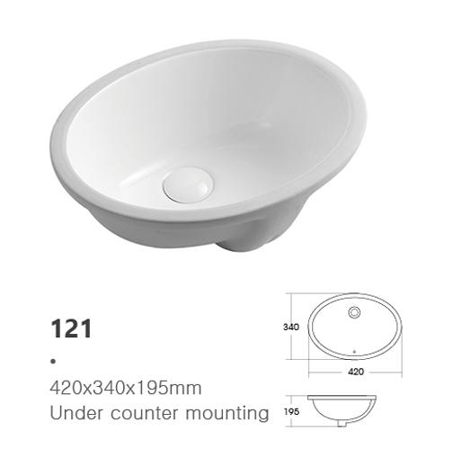 Semi Recessed Wash Basin