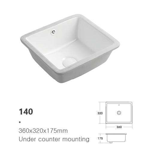 Ceramic wash basin