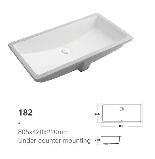 Ceramic wash basin