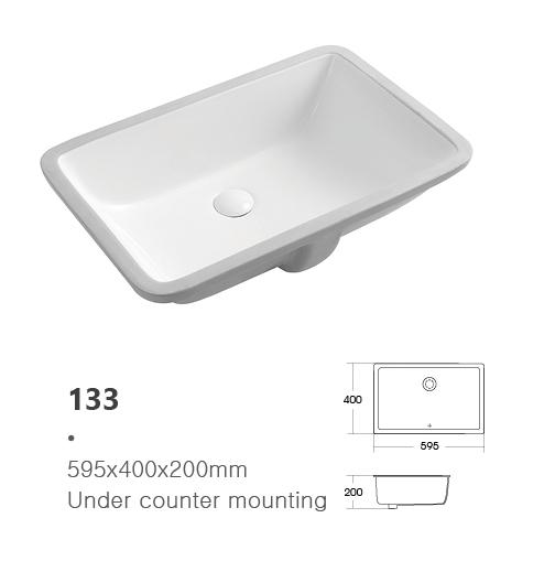 Ceramic wash basin
