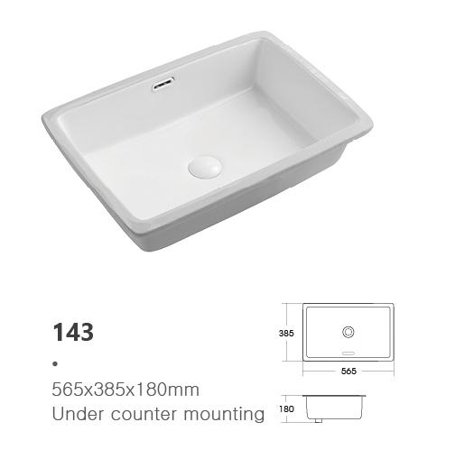 Ceramic wash basin