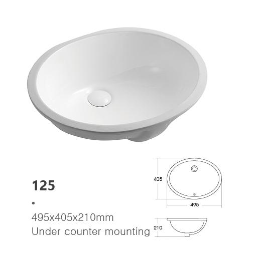 Ceramic wash basin