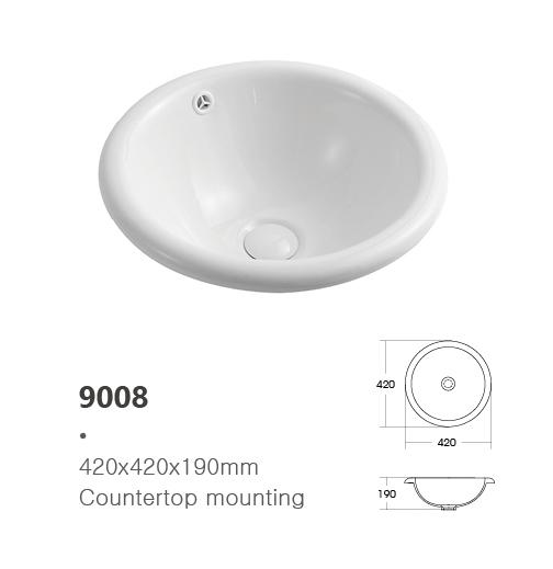 Countertop wash basin