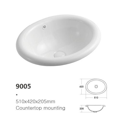 Countertop wash basin