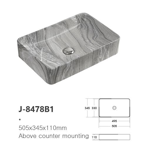 Countertop wash basin