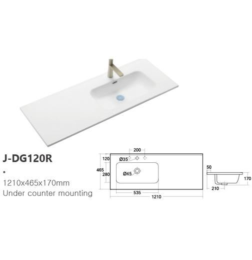 Countertop wash basin