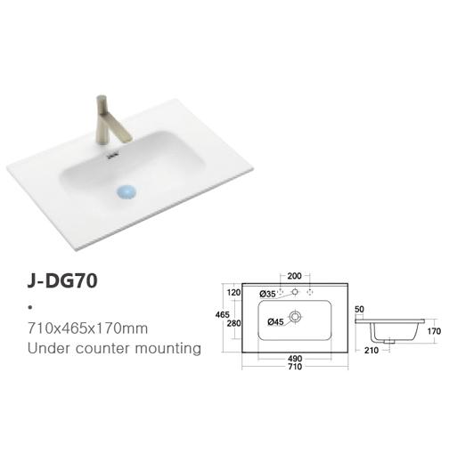 Cabinet basin