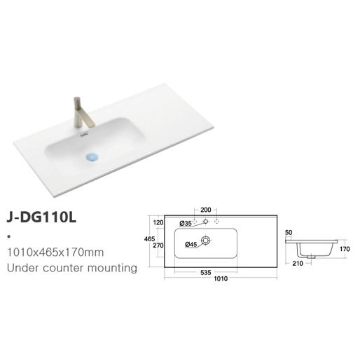 Countertop wash basin
