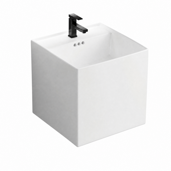 Wall hung basin