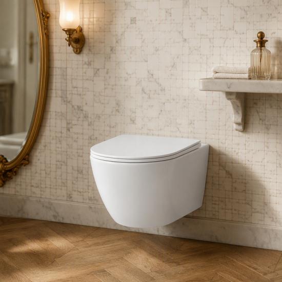 Wall hung toilet