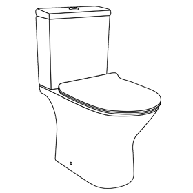 Close Coupled Toilet